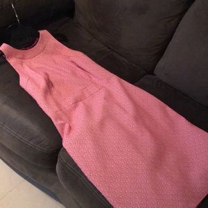 Ann Taylor size 4 orange dress sleeveless